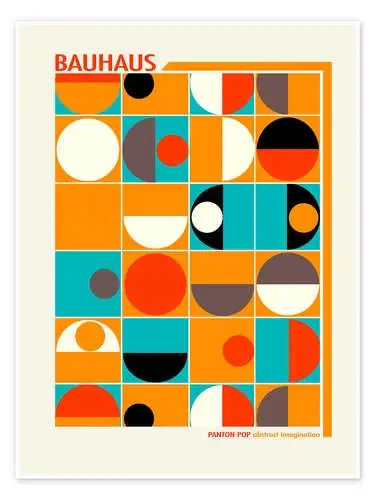 Bauhaus – Panton Pop de Mandy Reinmuth Exhibition Posters