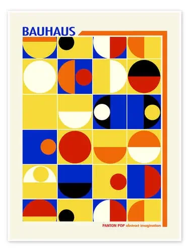 Bauhaus Colour Pop de Mandy Reinmuth Exhibition Posters