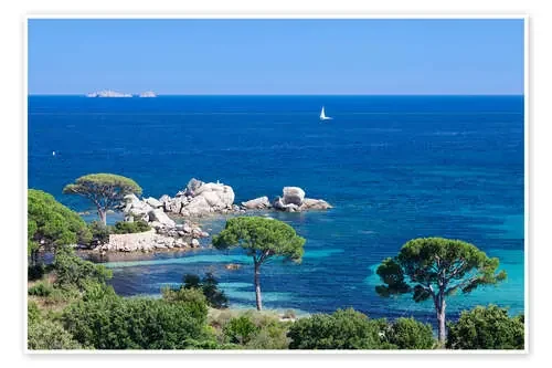 Beach of Palombaggia, Corsica de Markus Lange Robert Harding