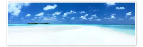 Beach Panorama, Maldives de Matteo Colombo