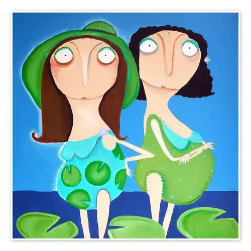 Beate Kanschick and Edeltraut Kordalis like to show themselves in swimwear again de Lacaluna