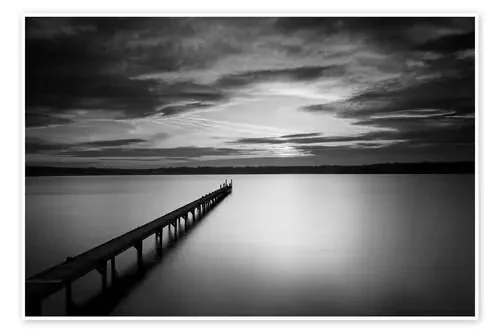 Beautiful bridge in sunset de Frank Herrmann
