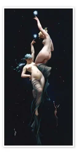 Bellezas de la luna de Luis Ricardo Falero Master Collection