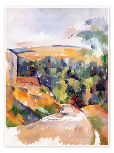 Bend in the road de Paul Cézanne ARTOTHEK