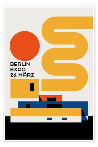 Berlin Expo de Bo Lundberg Exhibition Posters