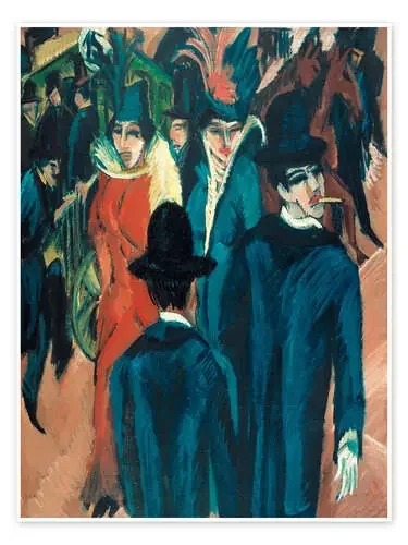 Berlin Street Scene de Ernst Ludwig Kirchner akg-images