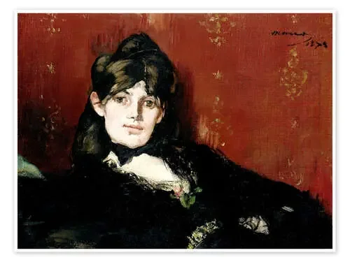Berthe Morisot lying de Édouard Manet Bridgeman Images