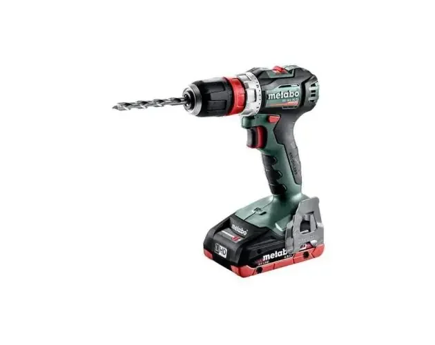 Bestseller Taladro atornillador a batería metabo bs 18 l bl q – 18v 2×4,0 ah lihd 25/6 | Brico Depôt