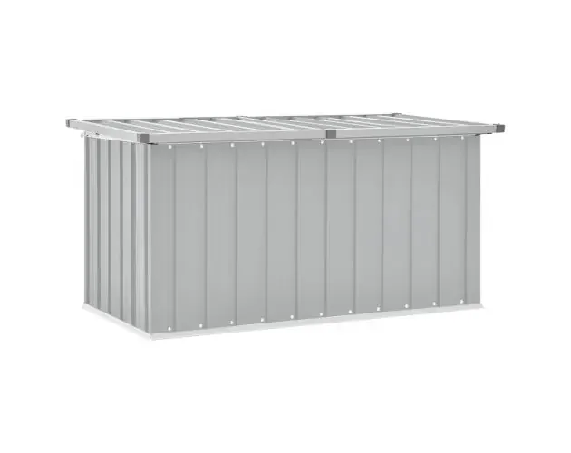 Bestseller vidaXL caja de almacenaje para jardín gris 129x67x65 cm | Brico Depôt