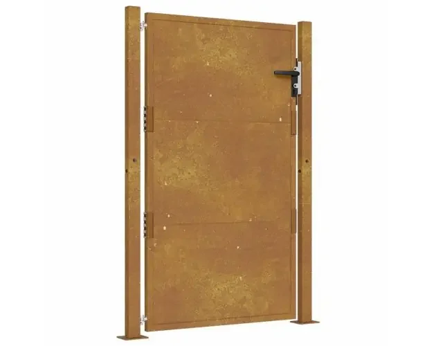 Bestseller vidaXL puerta de jardín 105×155 cm de acero corten | Brico Depôt