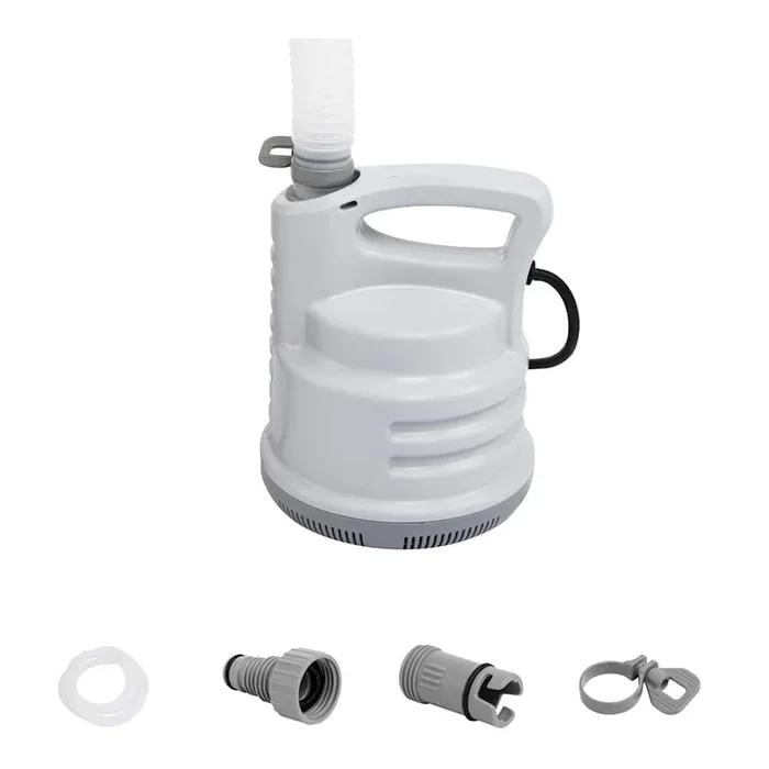 Bestway Bomba de desagüe para piscina blanca (2)