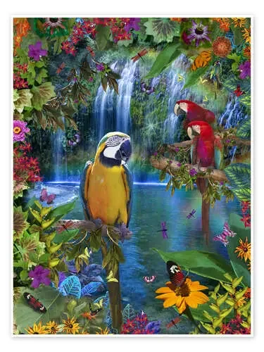 Bird Tropical Land de Alixandra Mullins MGL Licensing