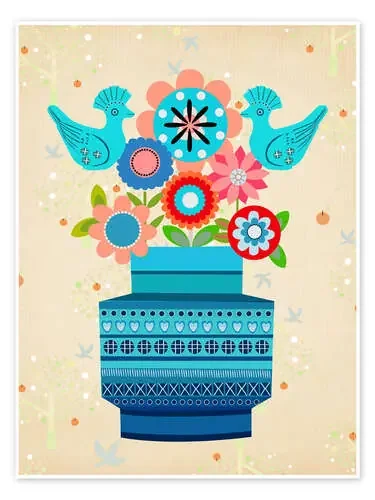 Bitossivase with Flowers de Taika Tori