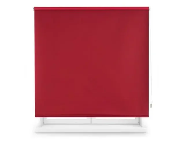 Blindecor | estor enrollable opaco liso 120×230 rojo burdeos | Brico Depôt Professionale