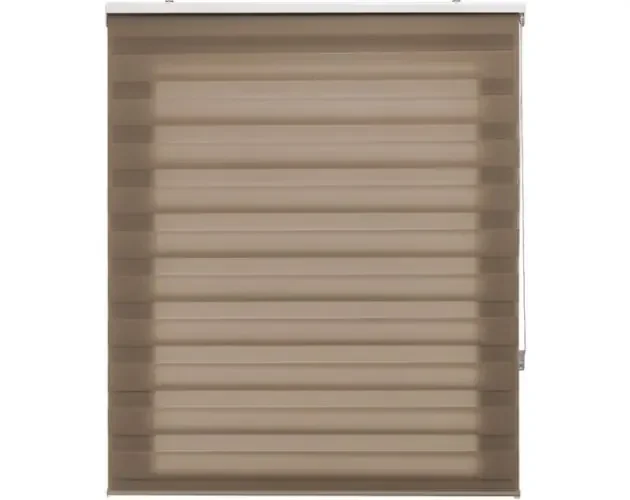 Blindecor lira | estor enrollable noche y día 180×180 marrón | Brico Depôt Soddisfatti O Rimborsati