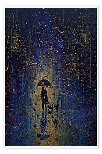 Blue Rain de Justyna Kopania
