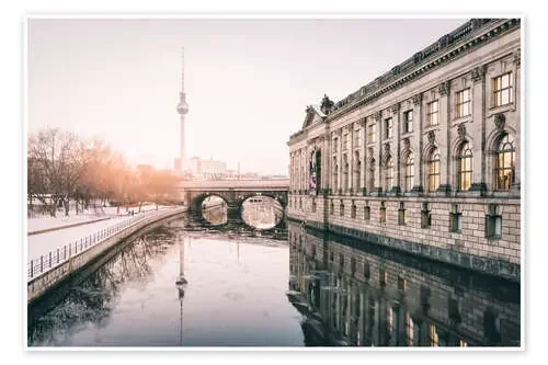 Bode Museum Berlin in winter de Philipp Dase