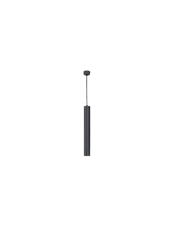 Bolonia Lámpara Colgante Cilindro Negro 25 CM