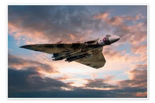 Bombardero vulcan de airpowerart