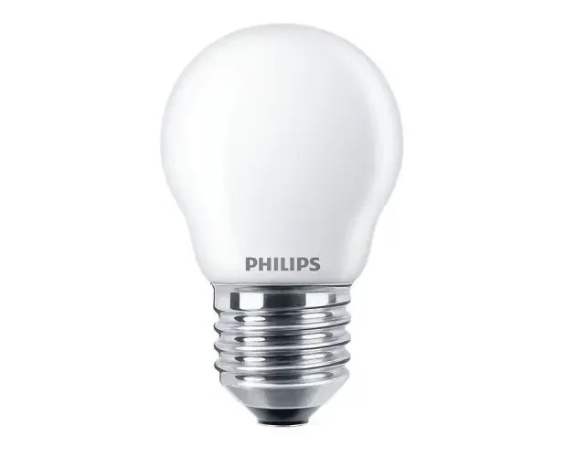 Bombilla esferica LED E27 4,3 w 470 lm 4000 k luz dia ø4,5 x 7,8 | Brico Depôt Ordina Subito