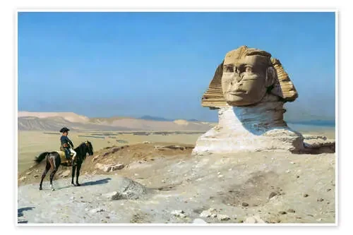 Bonaparte before the Sphinx de Jean-Léon Gérôme akg-images