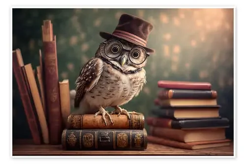 Book Owl de Michael artefacti