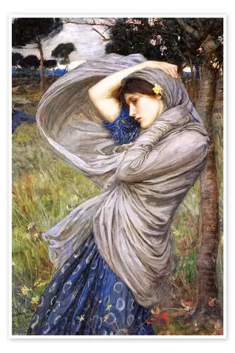 Bóreas de John William Waterhouse Master Collection