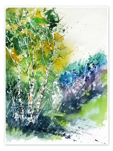 Bosque de abedules de Pol Ledent