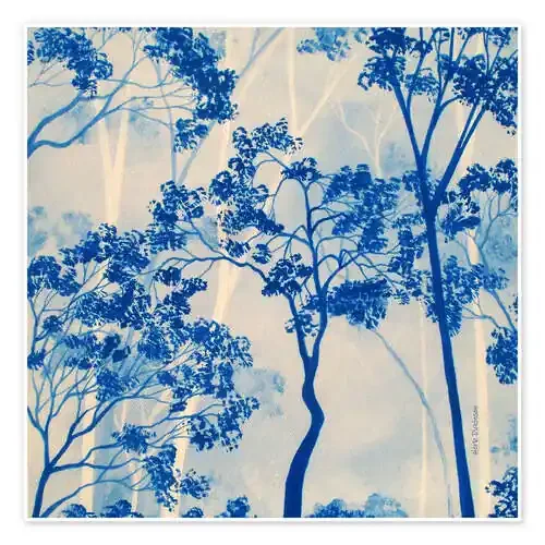 Bosque en azul celeste de Herb Dickinson