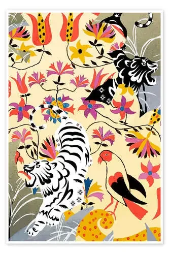 Botanical Tiger Jungle de 83 Oranges