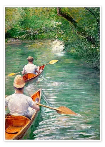 Botes de remos de Gustave Caillebotte akg-images