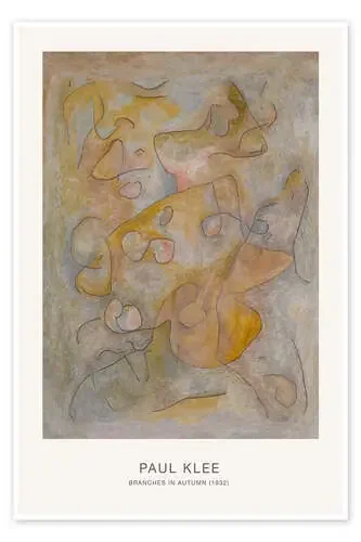 Branches in Autumn, 1932 de Paul Klee Exhibition Posters