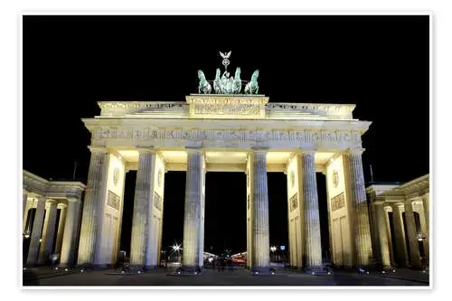 Brandenburg Gate in Berlin by night Editors Choice