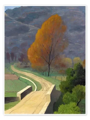 Bridge over the Beal de Félix Édouard Vallotton Bridgeman Images