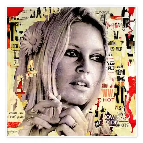 Brigitte Bardot is Smoking Hot II de Michiel Folkers
