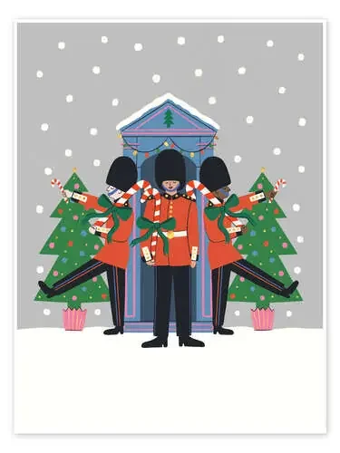 British King Gard under snow de Amy Hodkin Advocate Art