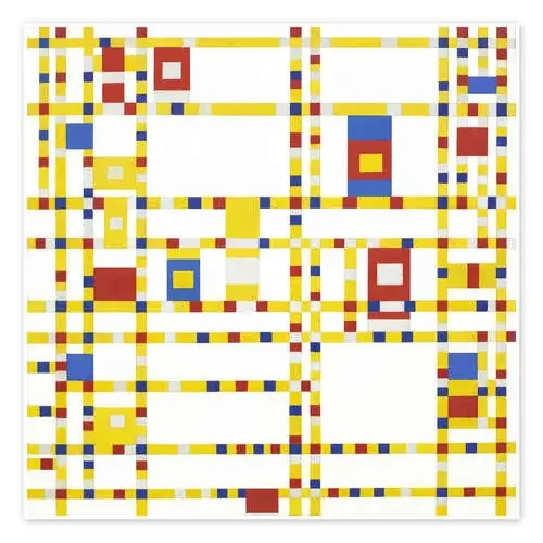 Broadway Boogie Woogie de Piet Mondrian Master Collection