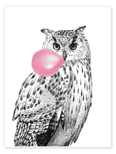 Bubblegum Owl de Kidz Collection Editors Choice