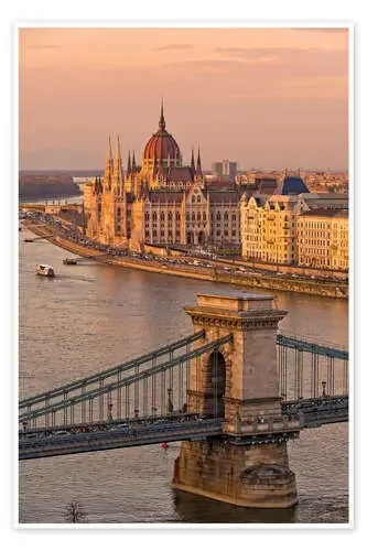 Budapest por la tarde de FineArt Panorama