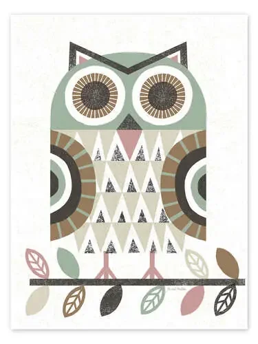 Búho del folklore de Michael Mullan Wild Apple Graphics