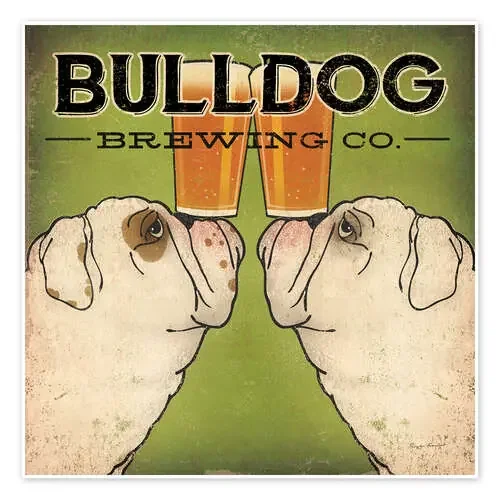 Bulldog Brewing Company de Ryan Fowler Wild Apple Graphics