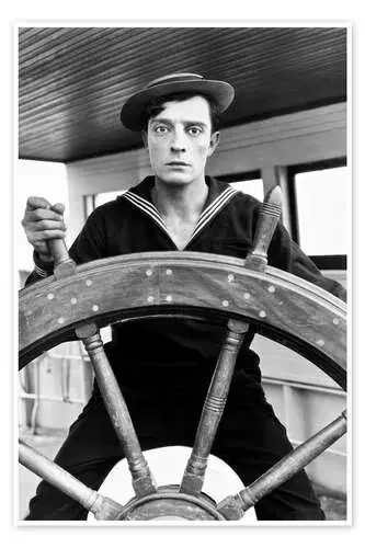 Buster Keaton en El navegante Everett Collection