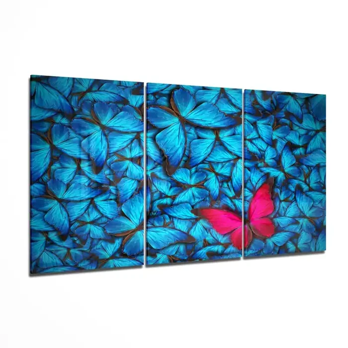 Butterfly Mega Glass Wall Art – 55 » x 28.5 «