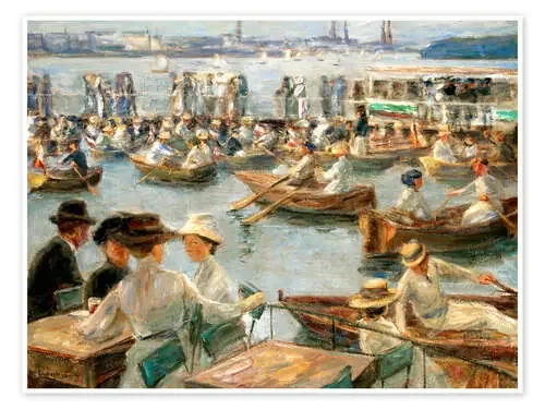 By the Alster River de Max Liebermann Master Collection