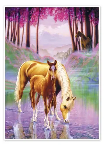 Caballo con potro de Andrew Farley MGL Licensing