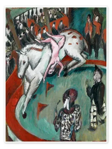 Caballo de circo de Ernst Ludwig Kirchner Master Collection