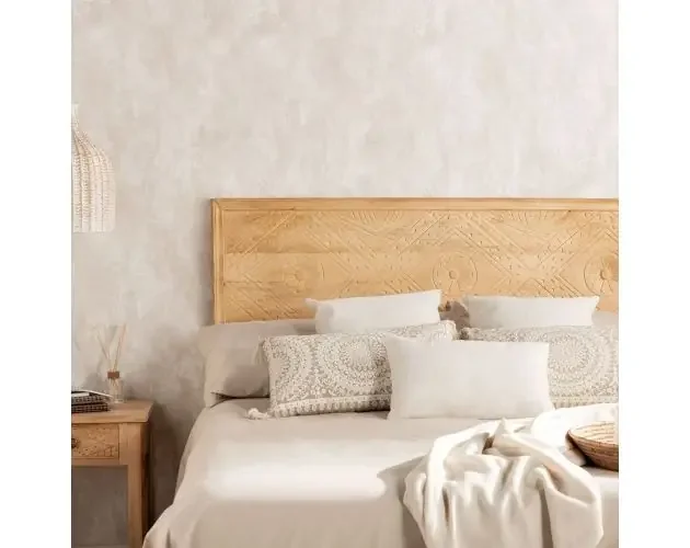 Cabecero en madera de mango para cama de 135, 150 y 160 nala | Brico Depôt Offerta Del Giorno