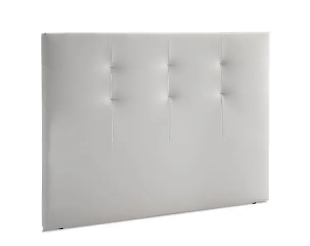 Cabecero tapizado carla 150×115 cm blanco, 8 cm de grosor | Brico Depôt Spedizione Gratuita