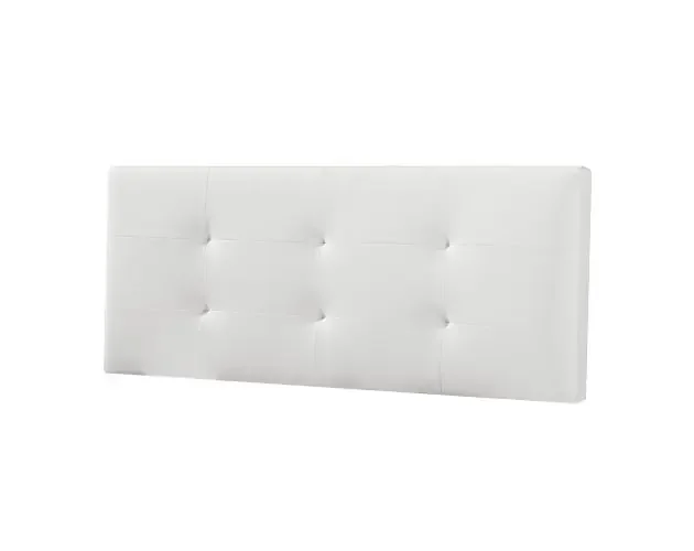 Cabecero tapizado carla 150×60 cm blanco, 8 cm de grosor | Brico Depôt Acquista Ora