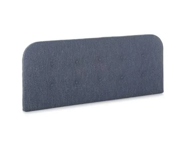 Cabecero tapizado saona 140×60 cm color azul, 8 cm de grosor | Brico Depôt Novità